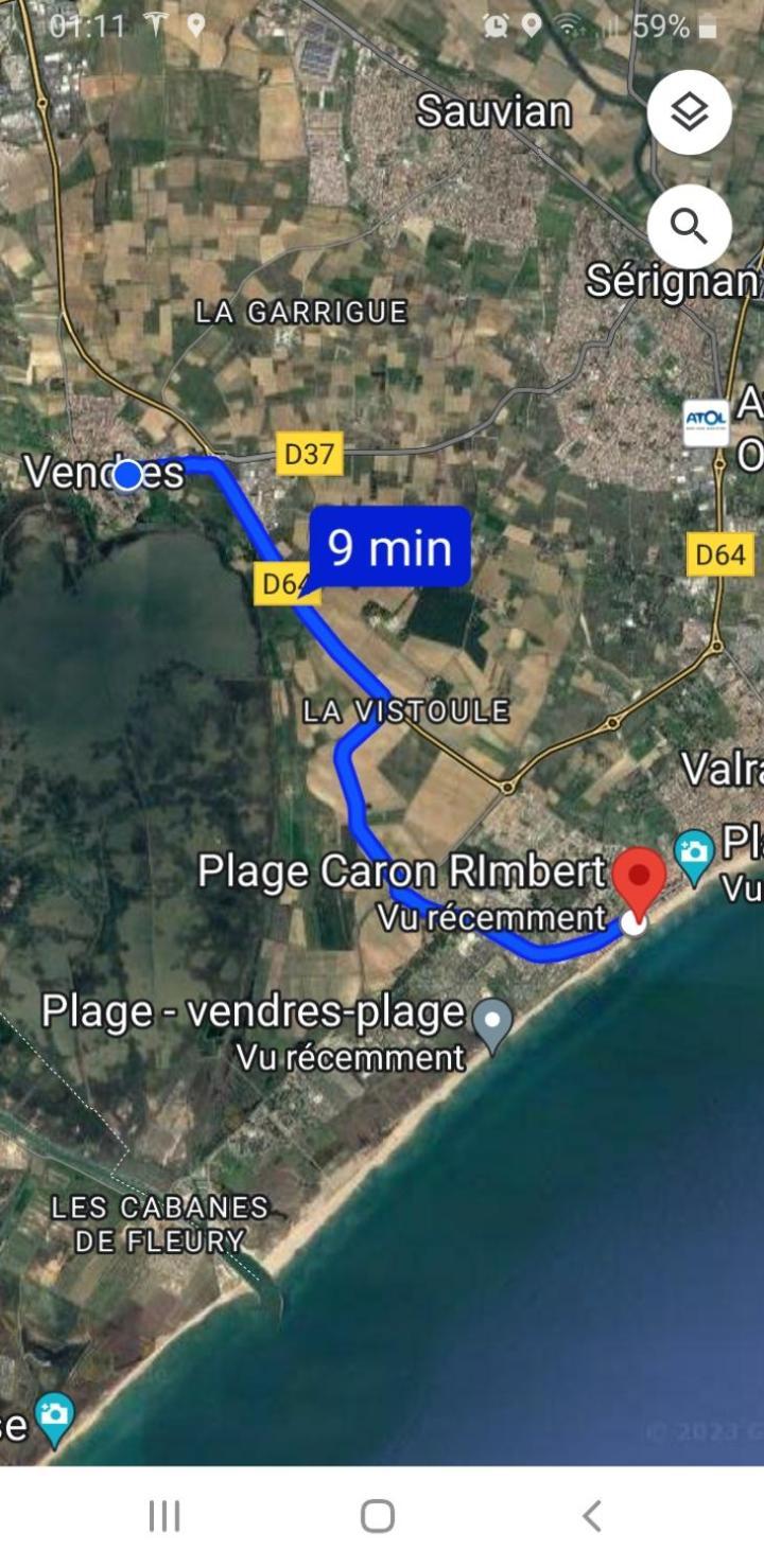 Appartement A 8 Km De La Mer - 3 Chambres Vendres Exteriör bild